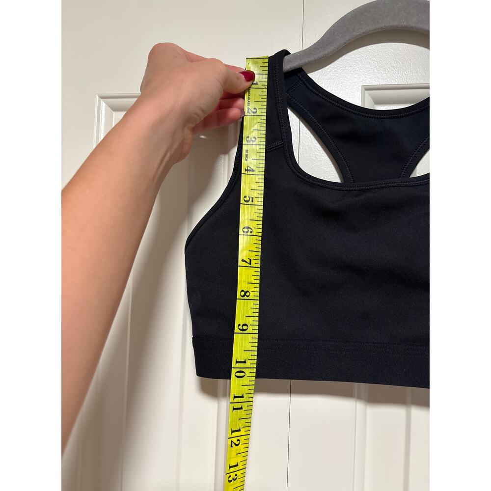 Nike Black Racerback Sports Bra S - Picture 3 of 6